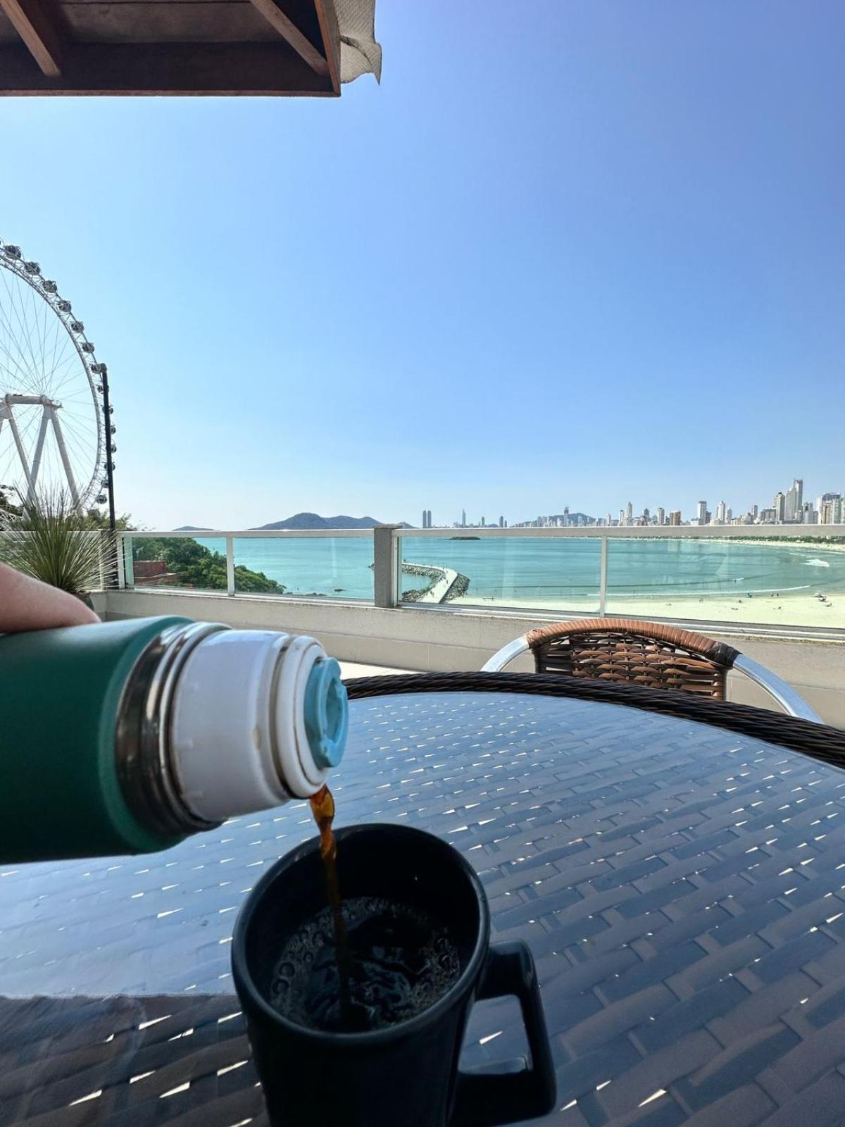 Studio Pe Na Areia II Balneario Camboriu Bagian luar foto