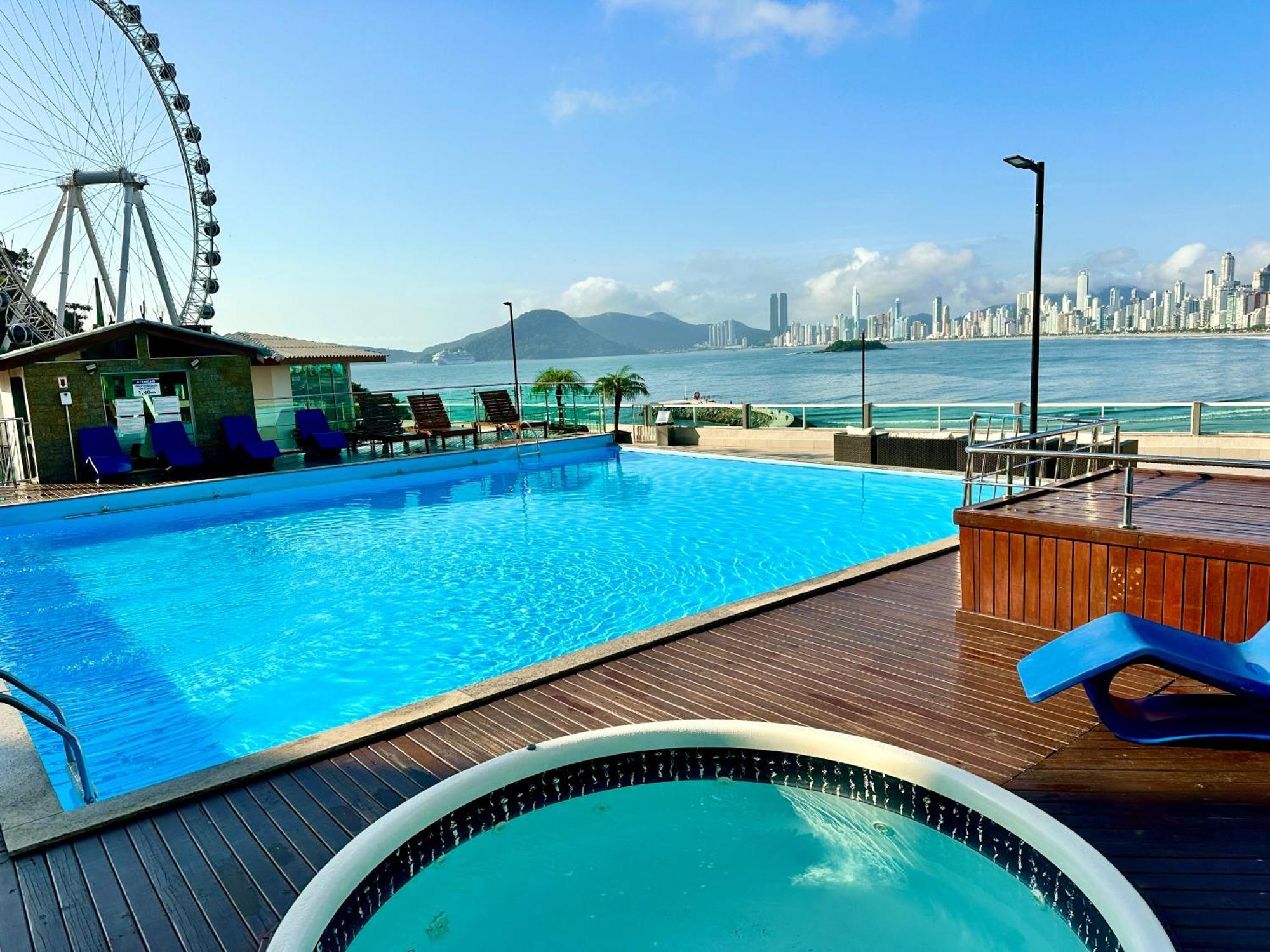 Studio Pe Na Areia II Balneario Camboriu Bagian luar foto